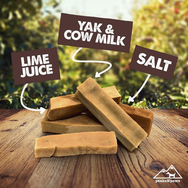 100 Natural Yak Milk Chews From The Himalayas peaksnpaws