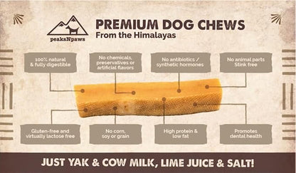 Premium Yak Cheese Dog Treats - One Size Fits All