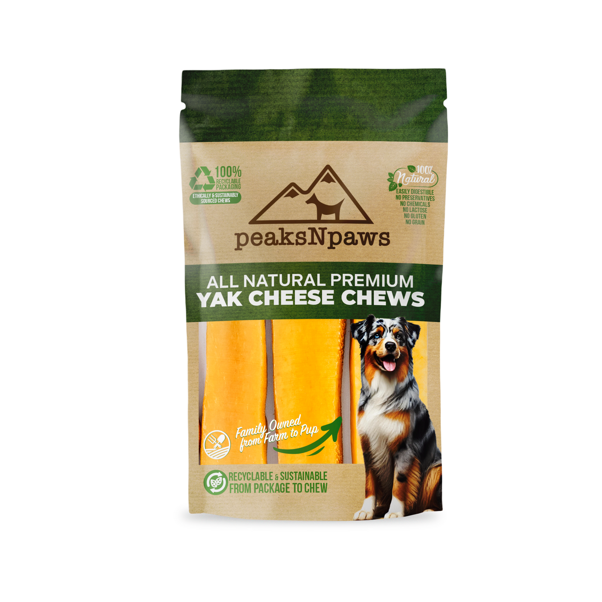 Large Yak Milk Dog Chews