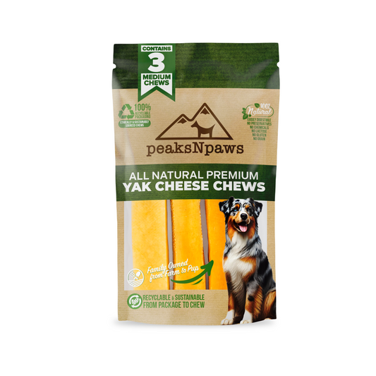 Medium Yak Cheese Dog Chews