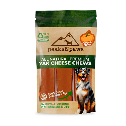Pumpkin Yak Chews - One Size Fits All