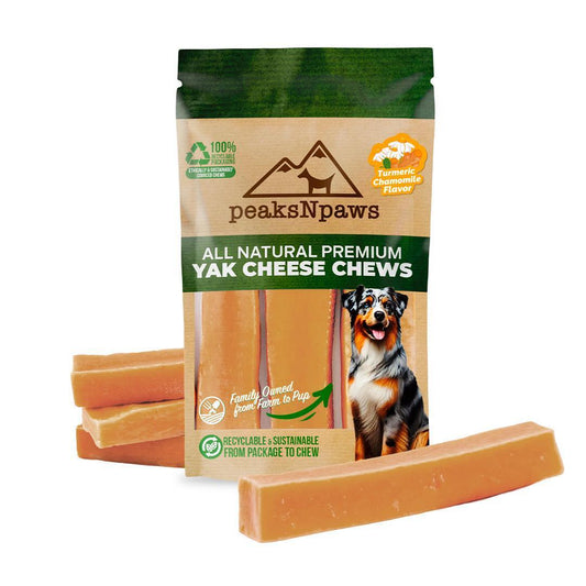 Turmeric Chamomile yak chew one size fits all