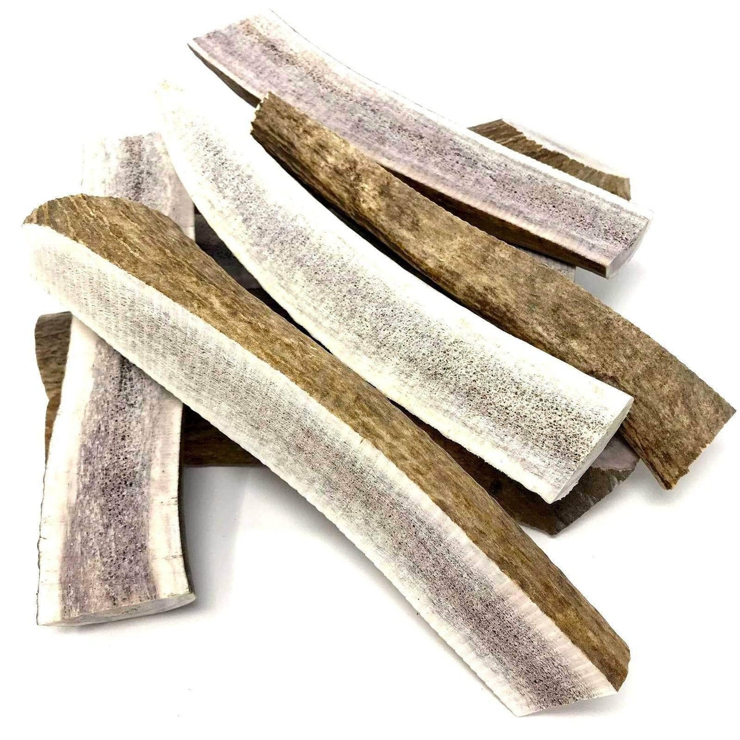 Bunch of Split Antler Dog Chews